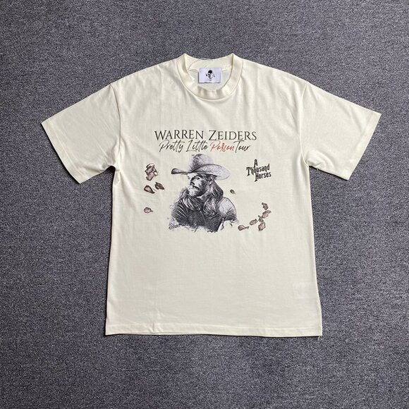 Warren Lotas Tour Commemorative Cream T Shirt